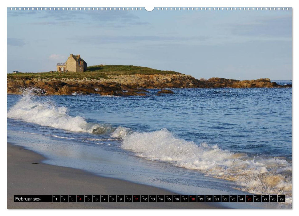 Liebenswerte Bretagne (CALVENDO Wandkalender 2024)