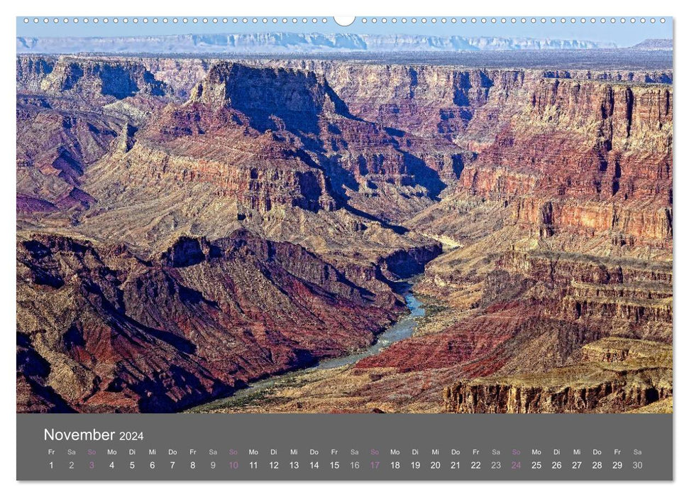 États-Unis – Grandiose Sud-Ouest (Calvendo Premium Wall Calendar 2024) 