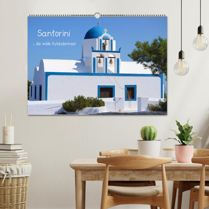Santorini (CALVENDO Wandkalender 2024)