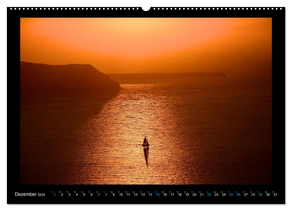 Santorini (CALVENDO wall calendar 2024) 