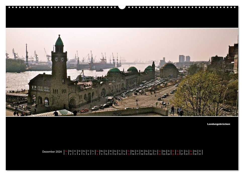 Panoramas de Hambourg 2024 (calendrier mural CALVENDO Premium 2024)