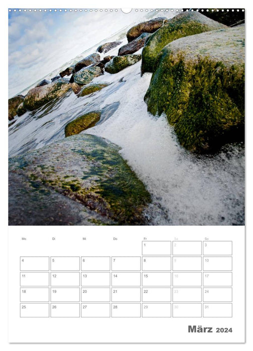 Typiquement Rügen / Planificateur (Calvendo Premium Wall Calendar 2024) 