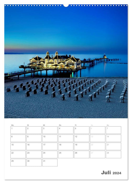 Typisch Rügen / Planer (CALVENDO Premium Wandkalender 2024)