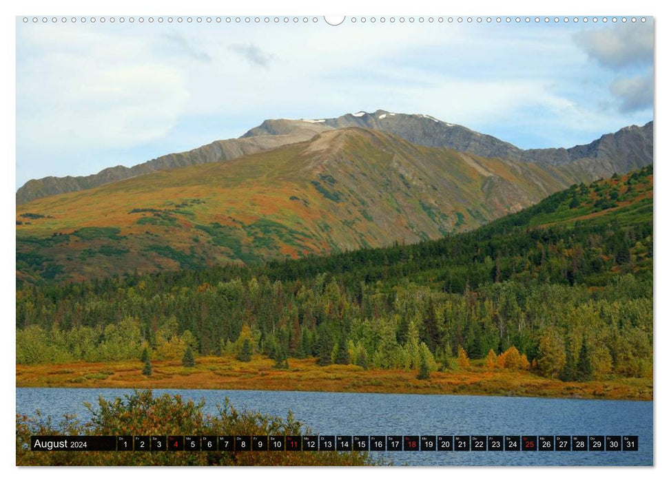 Alaska - Wide Country (CALVENDO Wall Calendar 2024) 