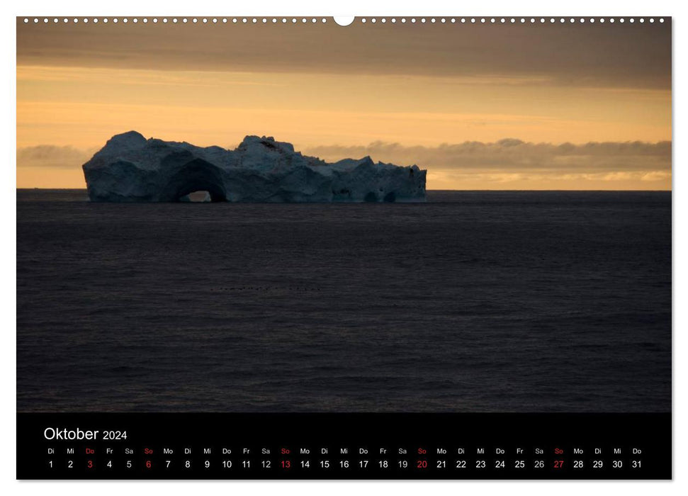 Groenland par André Poling (Calvendo Premium Wall Calendar 2024) 