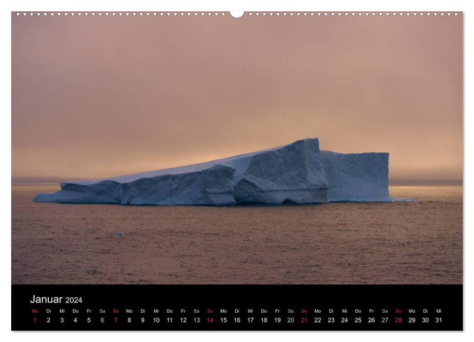 Greenland by André Poling (CALVENDO Premium Wall Calendar 2024) 