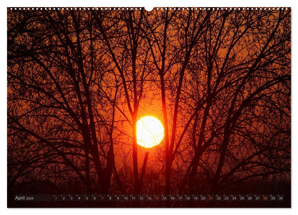 Magical evening atmosphere (CALVENDO Premium Wall Calendar 2024) 