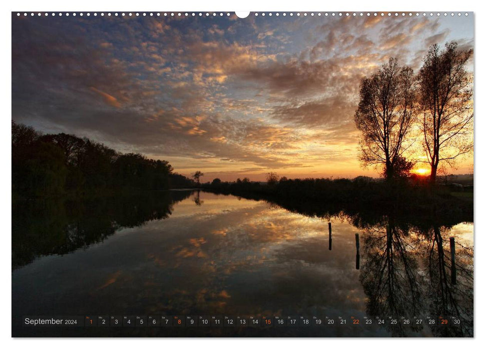 Magical evening atmosphere (CALVENDO Premium Wall Calendar 2024) 