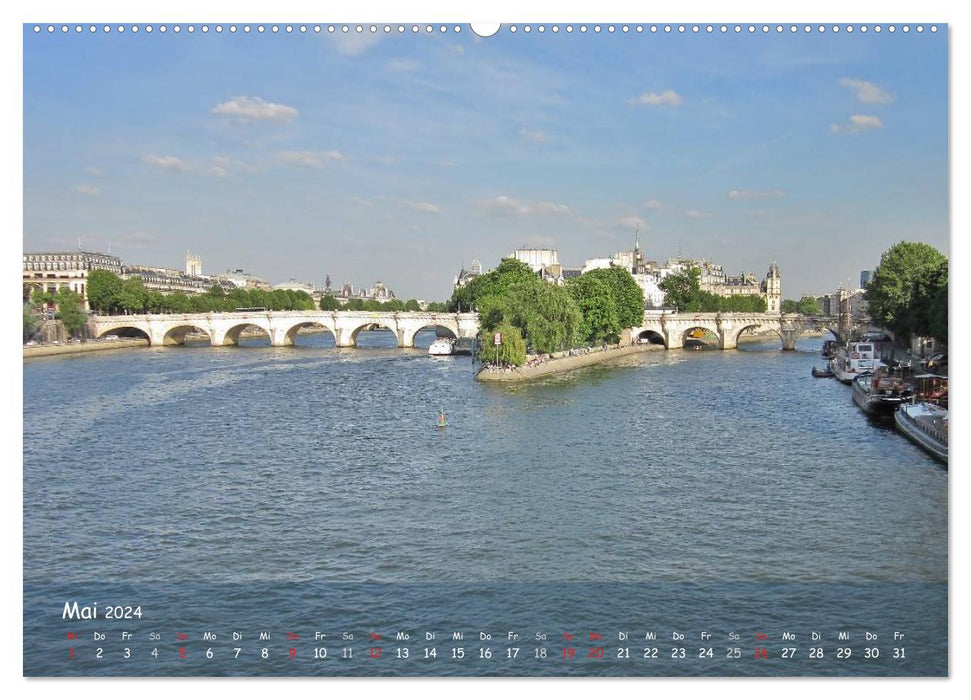 Paris (CALVENDO Wandkalender 2024)