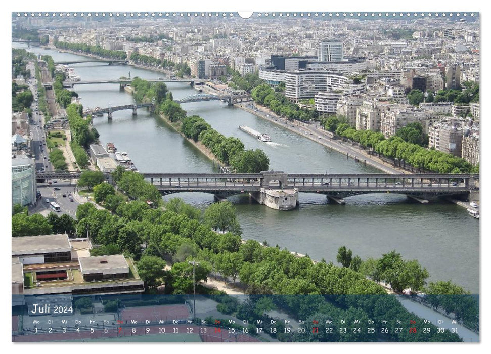 Paris (CALVENDO wall calendar 2024) 