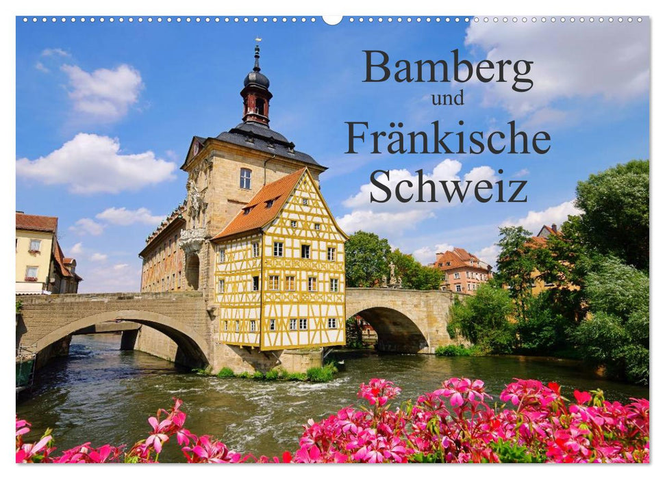 Bamberg and Franconian Switzerland (CALVENDO wall calendar 2024) 