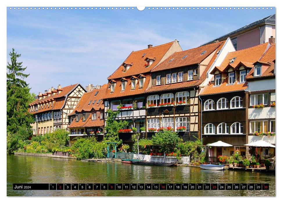 Bamberg and Franconian Switzerland (CALVENDO wall calendar 2024) 