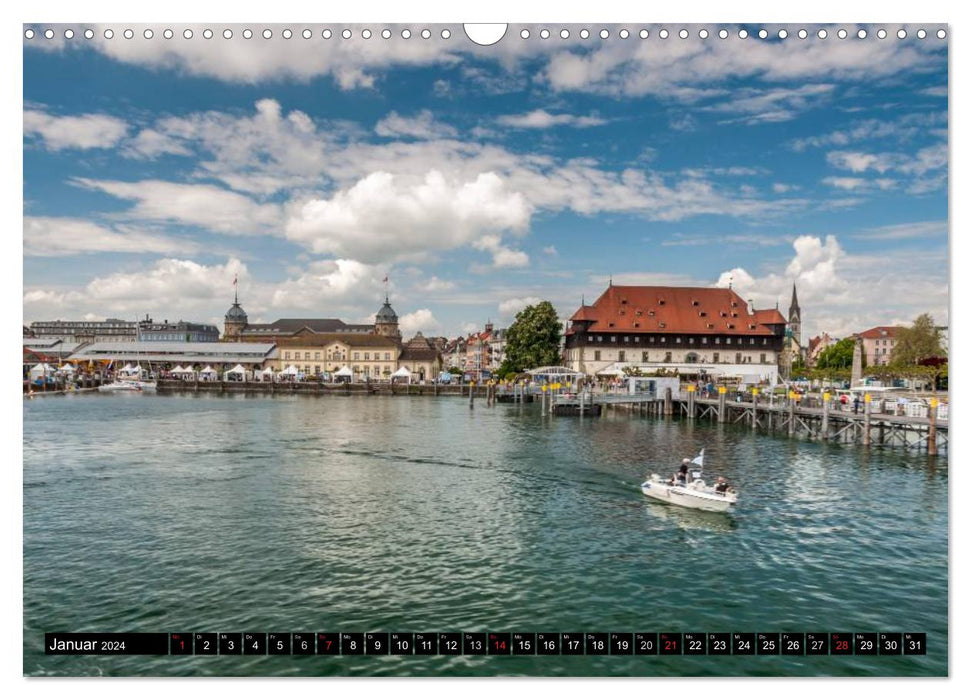 Cultural landscape of Lake Constance - Part II (CALVENDO wall calendar 2024) 