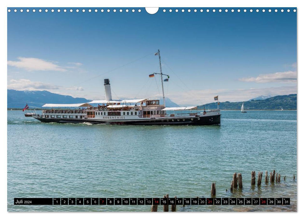 Kulturlandschaft Bodensee - Teil II (CALVENDO Wandkalender 2024)