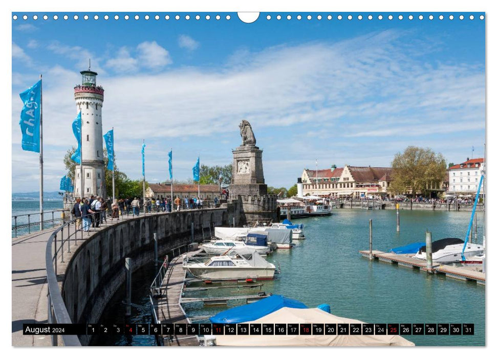 Kulturlandschaft Bodensee - Teil II (CALVENDO Wandkalender 2024)