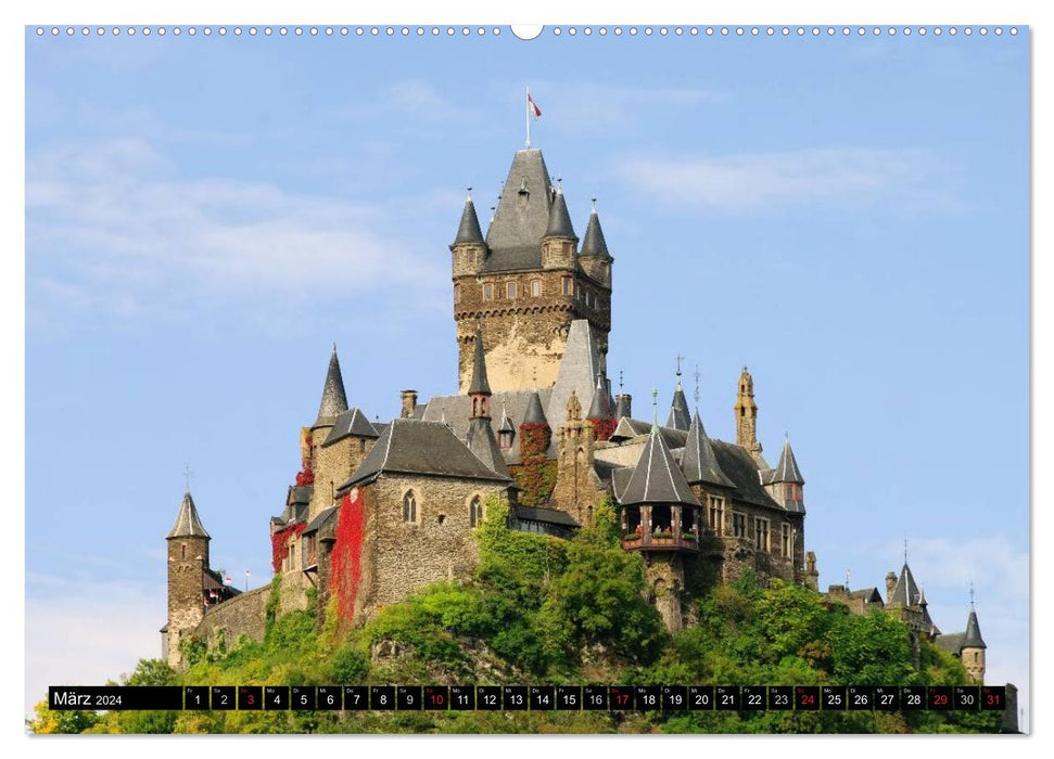 Along the Moselle (CALVENDO wall calendar 2024) 