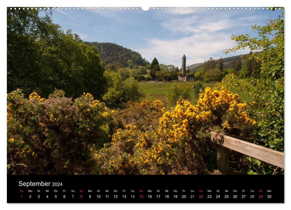 Sur la route en Irlande (Calendrier mural CALVENDO 2024) 