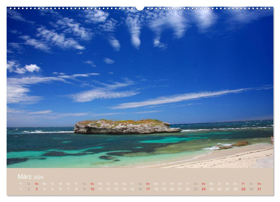 Dream beaches (CALVENDO wall calendar 2024) 