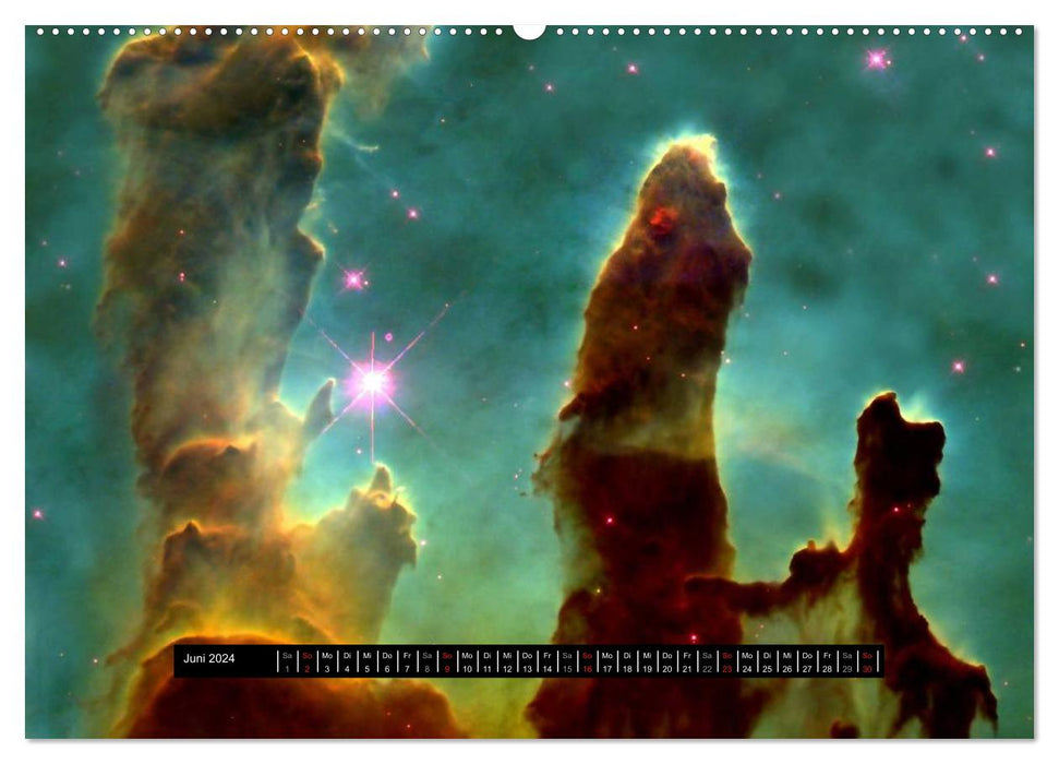 Planetary Nebula (CALVENDO Wall Calendar 2024) 