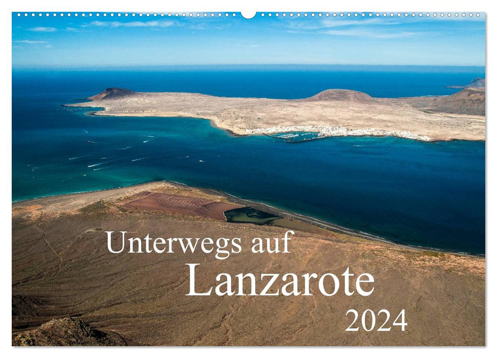 On the road in Lanzarote (CALVENDO wall calendar 2024) 