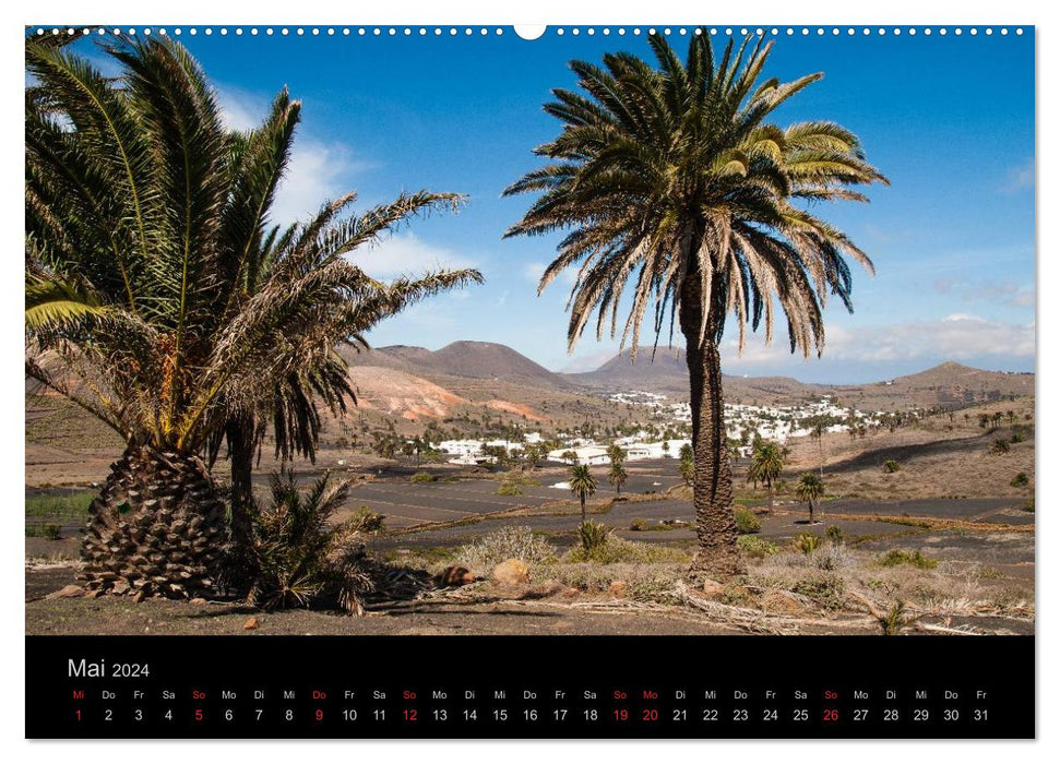 Unterwegs auf Lanzarote (CALVENDO Wandkalender 2024)