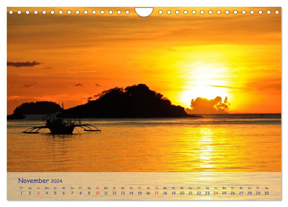 Malapascua Island Philippinen (CALVENDO Wandkalender 2024)