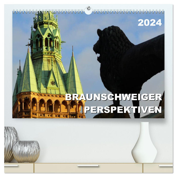 Perspectives de Braunschweig 2024 (Calendrier mural CALVENDO Premium 2024) 