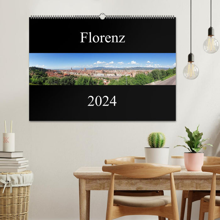 Florence (Calendrier mural CALVENDO 2024) 
