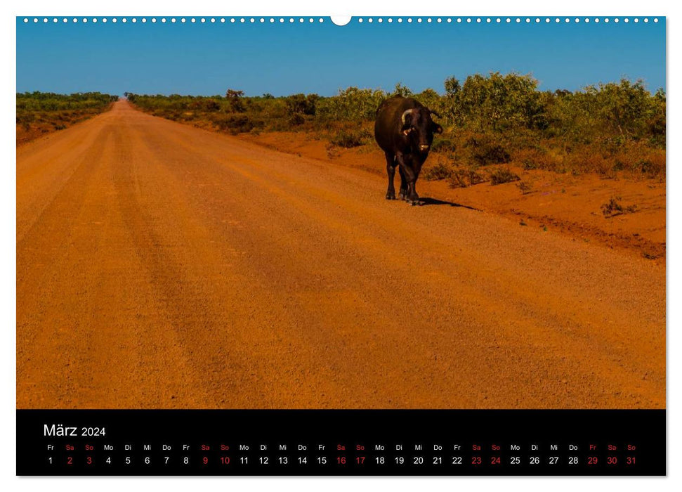 Australie - L'Ouest (Calvendo Premium Wall Calendar 2024) 
