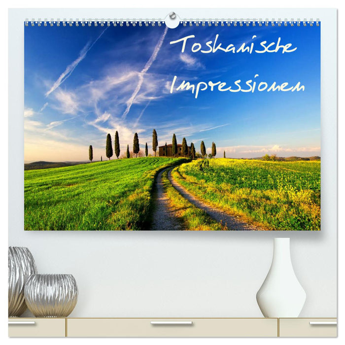 Toskanische Impressionen (CALVENDO Premium Wandkalender 2024)
