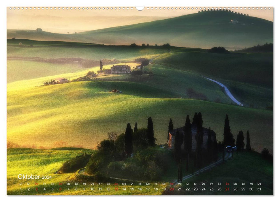 Tuscan impressions (CALVENDO Premium wall calendar 2024) 