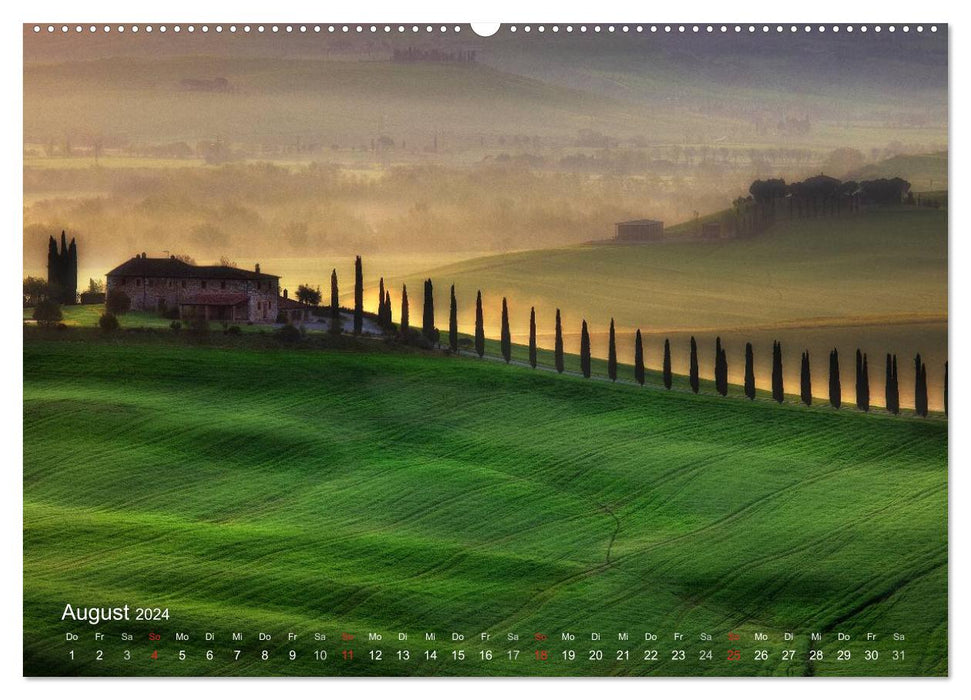 Tuscan impressions (CALVENDO Premium wall calendar 2024) 