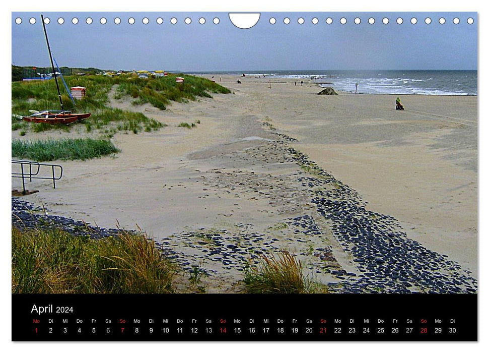 Borkum (CALVENDO Wandkalender 2024)