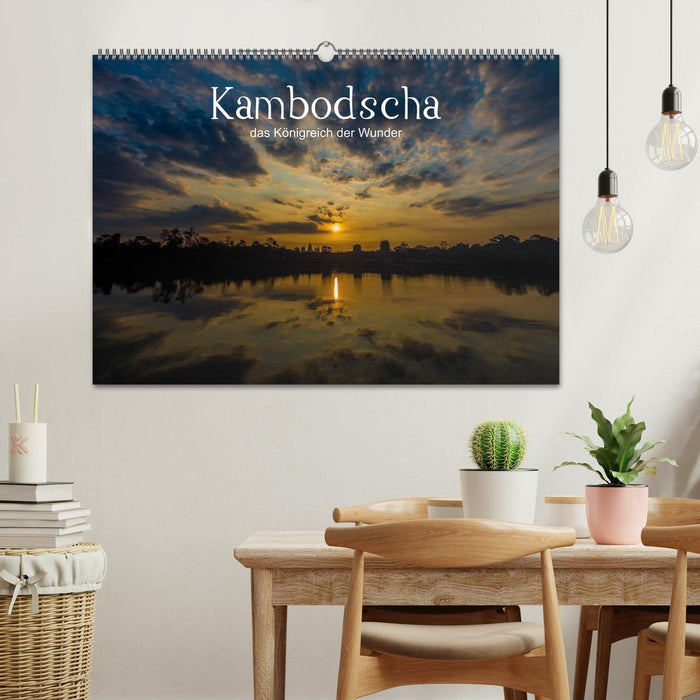 Cambodia: the kingdom of wonders (CALVENDO wall calendar 2024) 