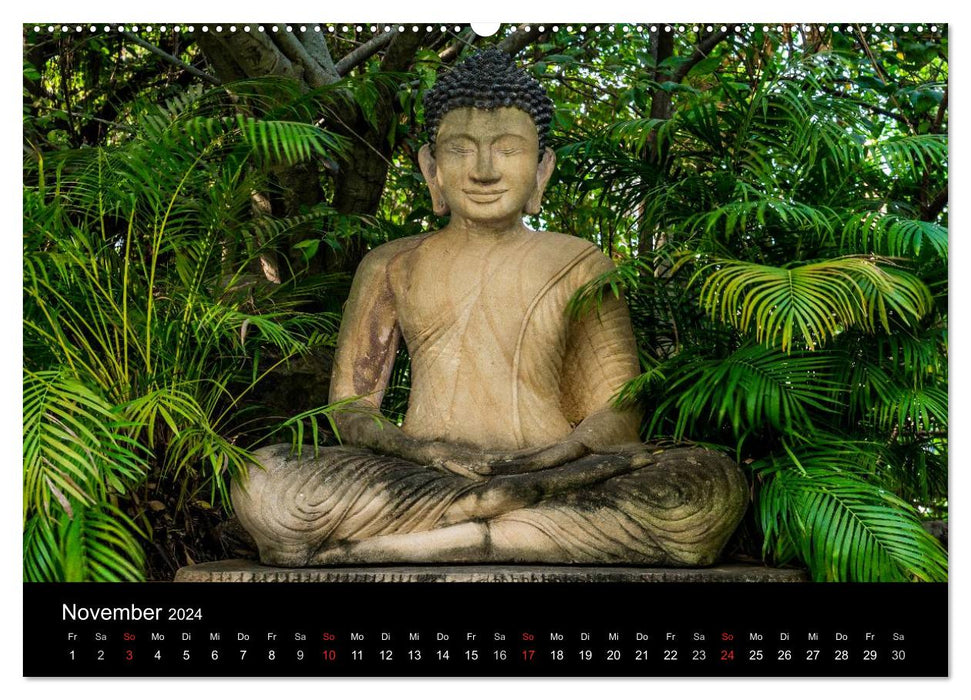 Cambodge : le royaume des merveilles (Calendrier mural CALVENDO 2024) 