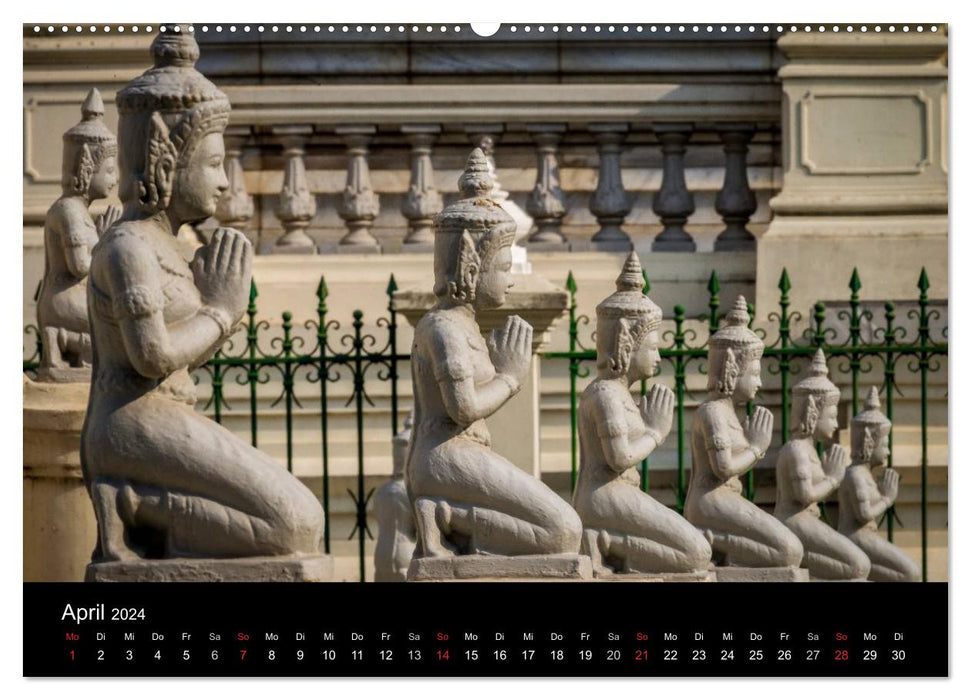 Kambodscha: das Königreich der Wunder (CALVENDO Wandkalender 2024)