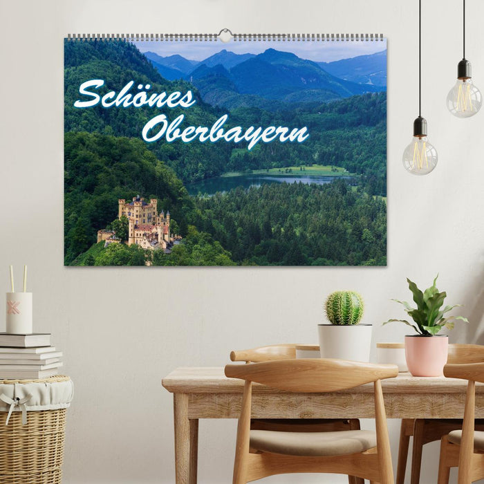 Schönes Oberbayern (CALVENDO Wandkalender 2024)
