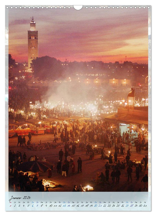 Lieblingsland Marokko (CALVENDO Wandkalender 2024)
