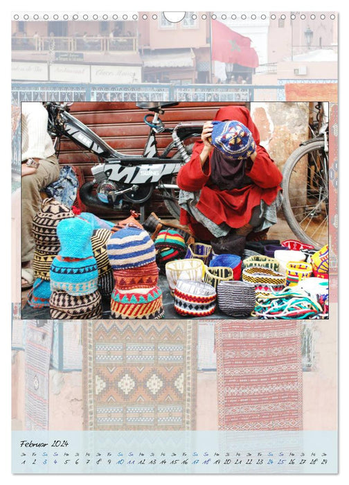 Lieblingsland Marokko (CALVENDO Wandkalender 2024)