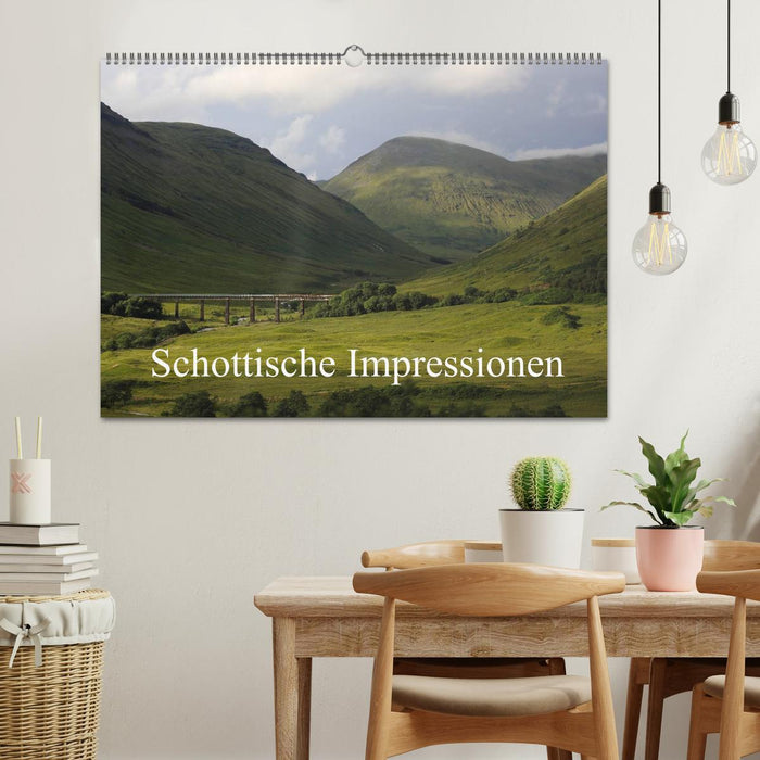 Schottische Impressionen (CALVENDO Wandkalender 2024)