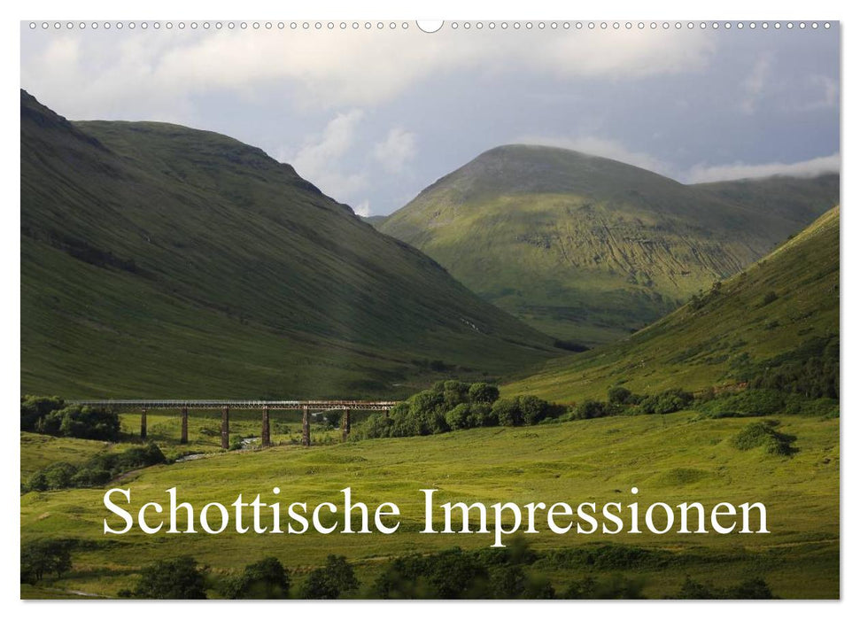 Scottish impressions (CALVENDO wall calendar 2024) 
