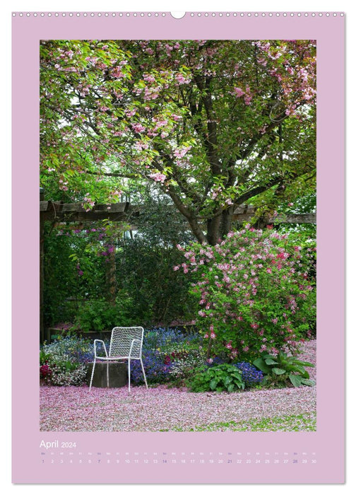 Splash of color - Augsburg Botanical Garden (CALVENDO wall calendar 2024) 