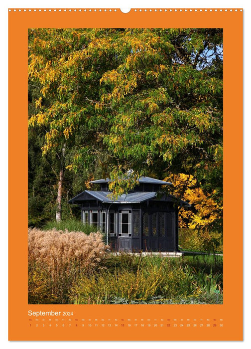 Splash of color - Augsburg Botanical Garden (CALVENDO wall calendar 2024) 