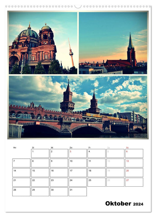 BERLIN / Planner (CALVENDO wall calendar 2024) 