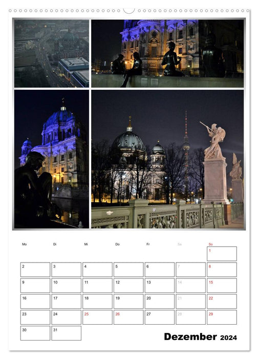 BERLIN / Planer (CALVENDO Wandkalender 2024)