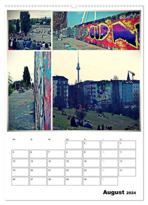 BERLIN / Agenda (Calendrier mural CALVENDO 2024) 
