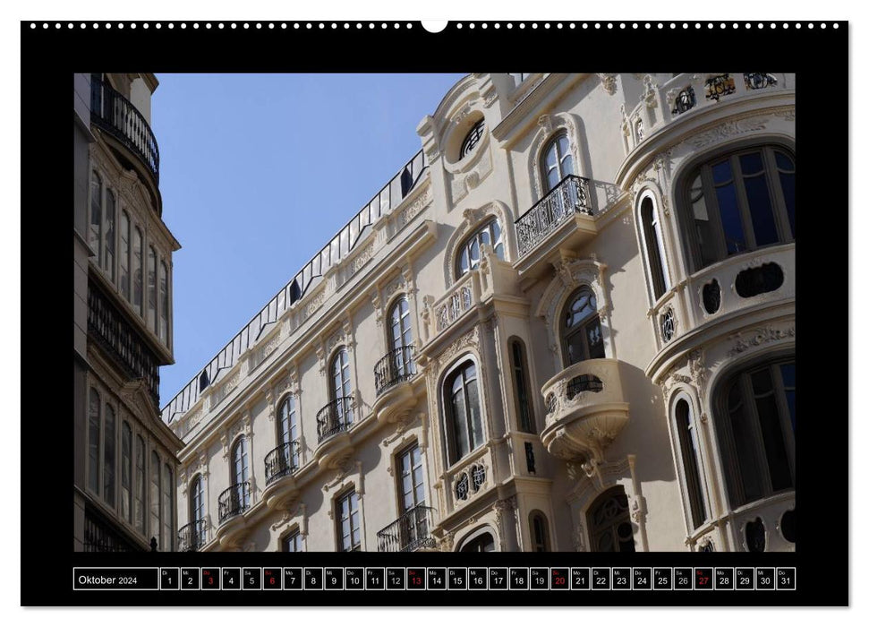 Málaga - 50mm (CALVENDO Wandkalender 2024)