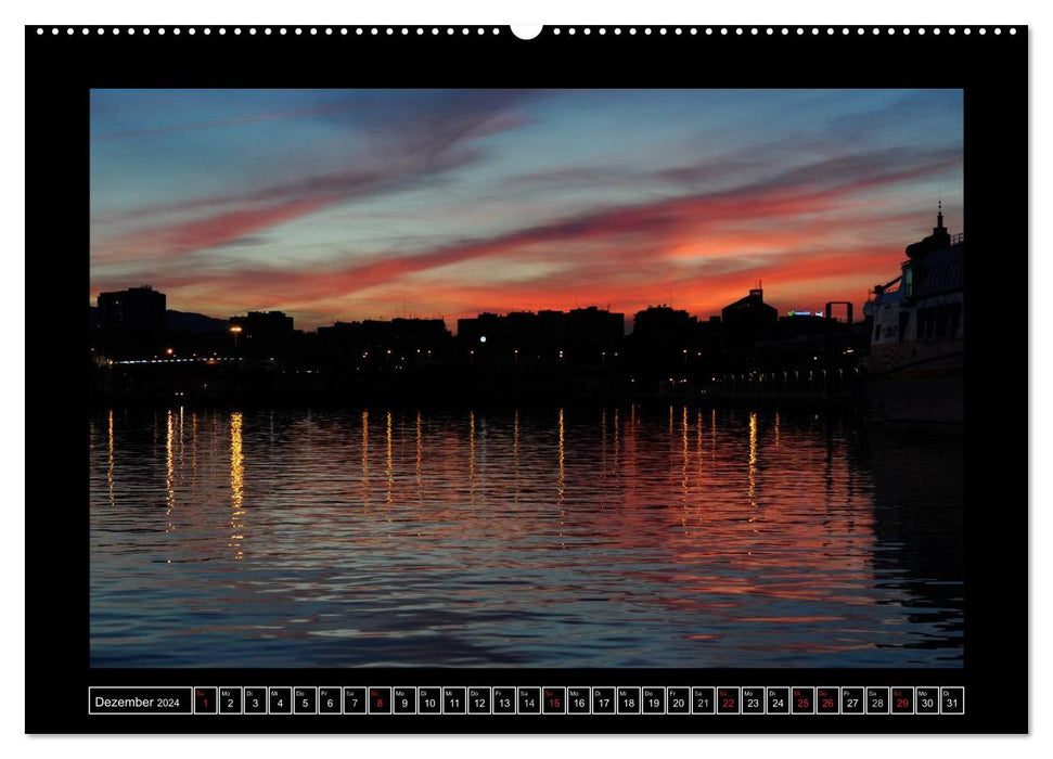 Málaga - 50mm (CALVENDO Wandkalender 2024)