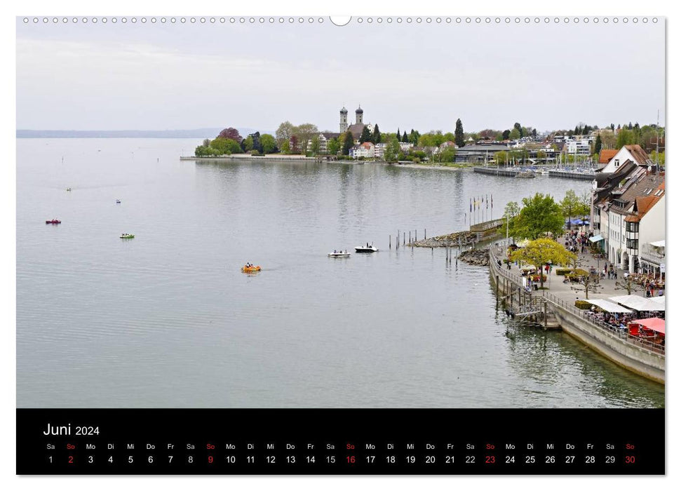 Kulturlandschaft Bodensee - Teil I (CALVENDO Premium Wandkalender 2024)
