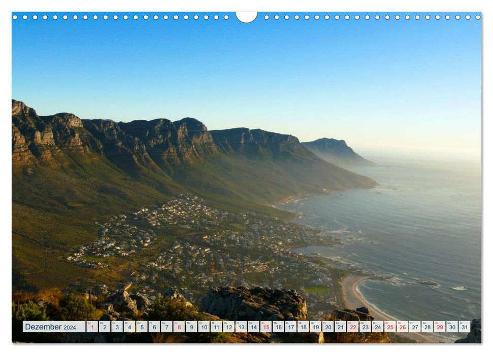 Afrique du Sud - Mer depuis le Cap (Calendrier mural CALVENDO 2024) 